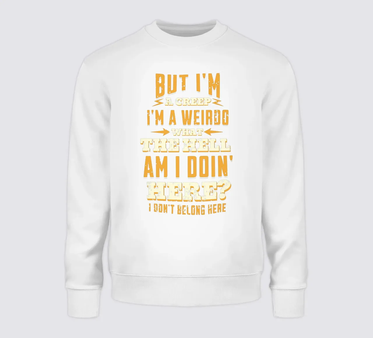 Aber ich bin ein Fiesling Sweatshirt von Gunawan Rb