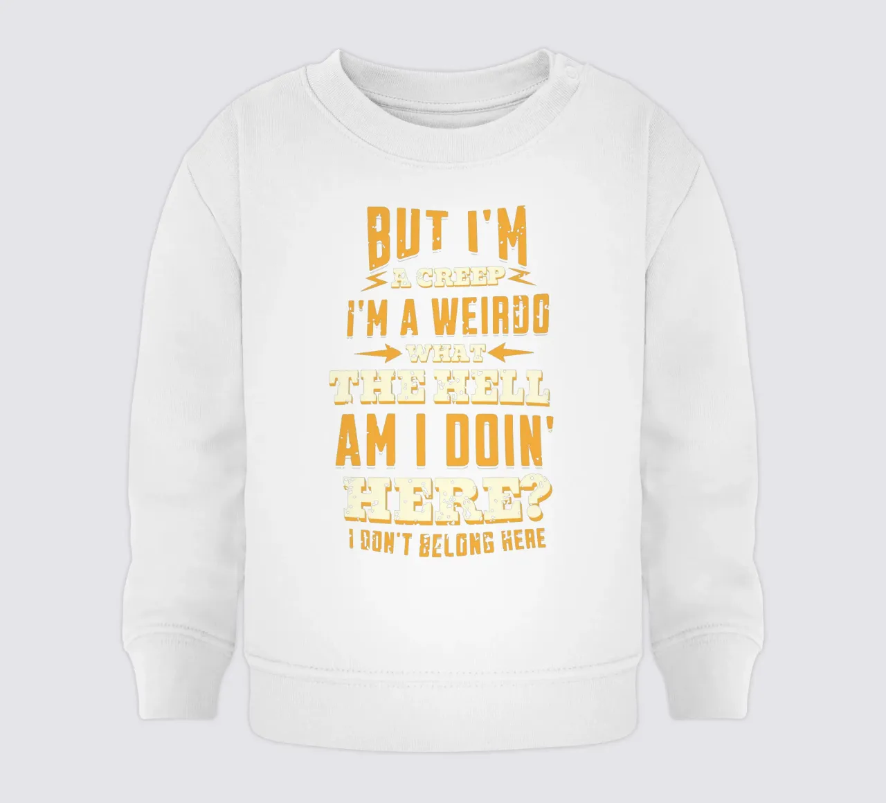 Ma io sono un verme felpa neonato da Gunawan Rb