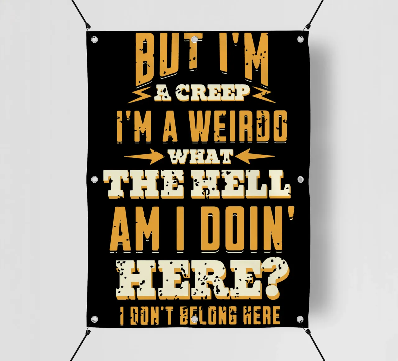 Ma io sono un verme telo in pvc da Gunawan Rb