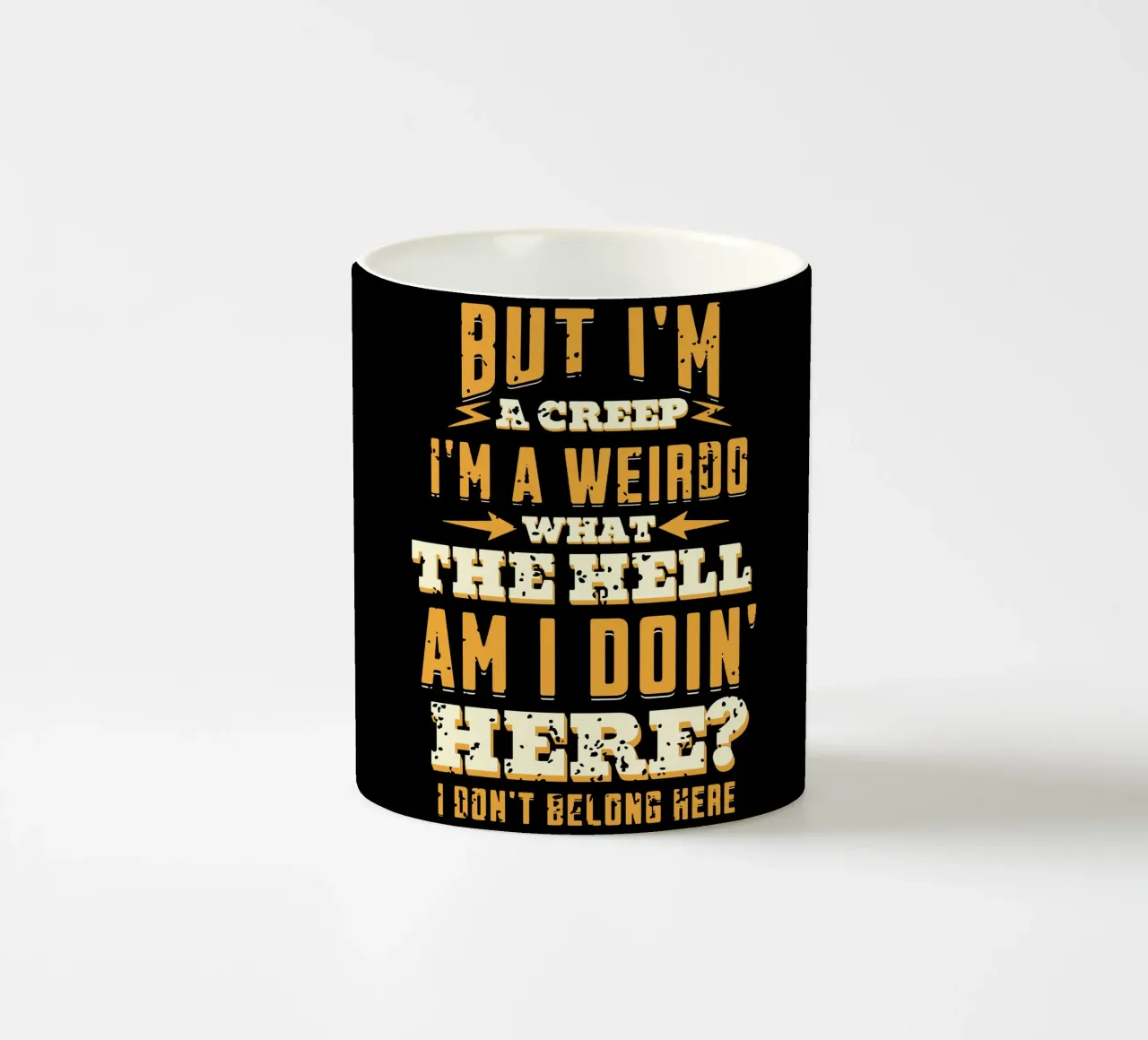 Ma io sono un verme tazza in ceramica da Gunawan Rb