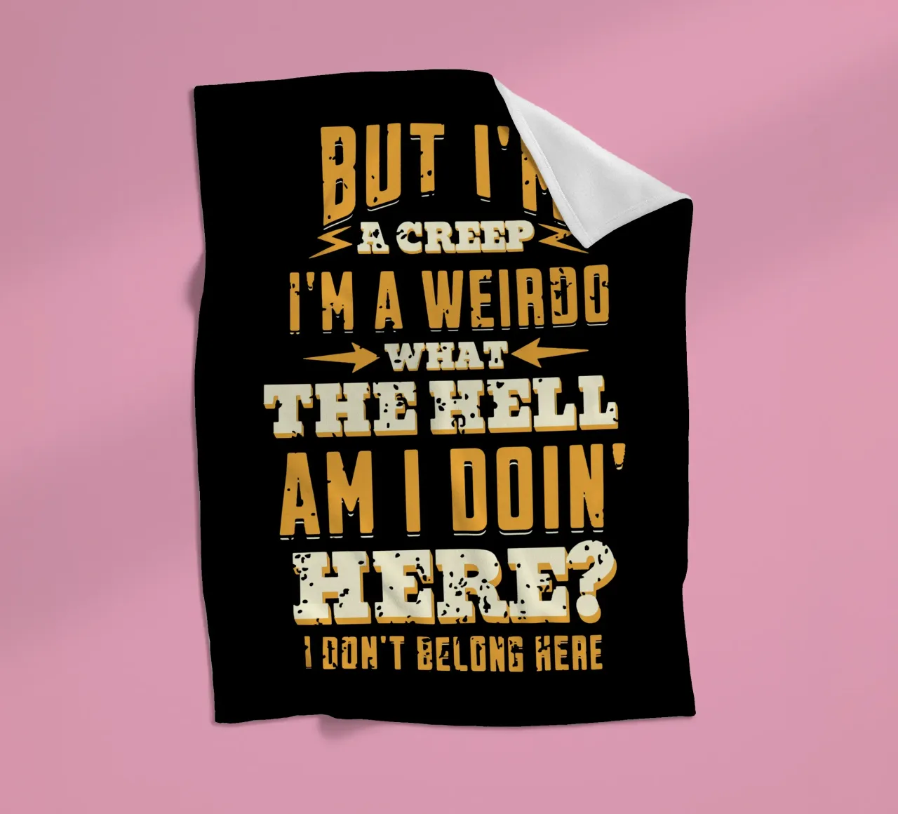 Ma io sono un verme coperta in pile da Gunawan Rb