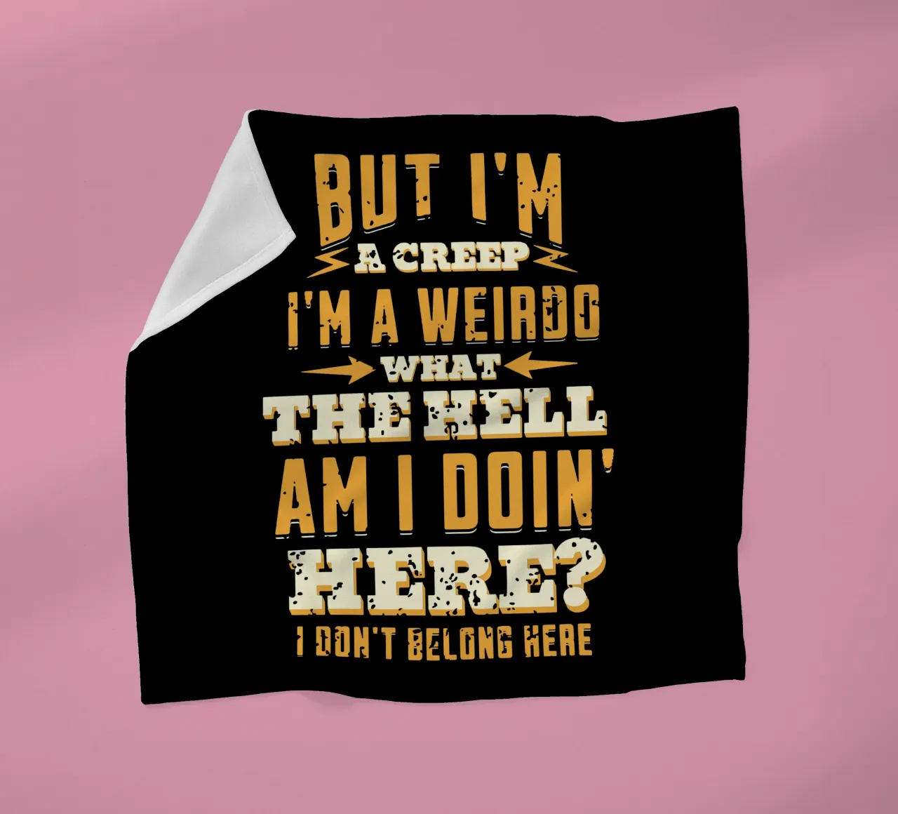 Ma io sono un verme coperta in pile da Gunawan Rb