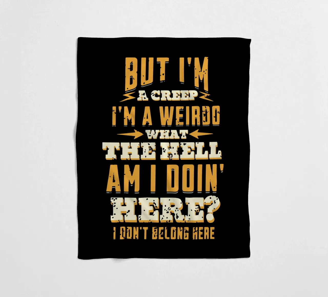 Ma io sono un verme coperta in pile da Gunawan Rb