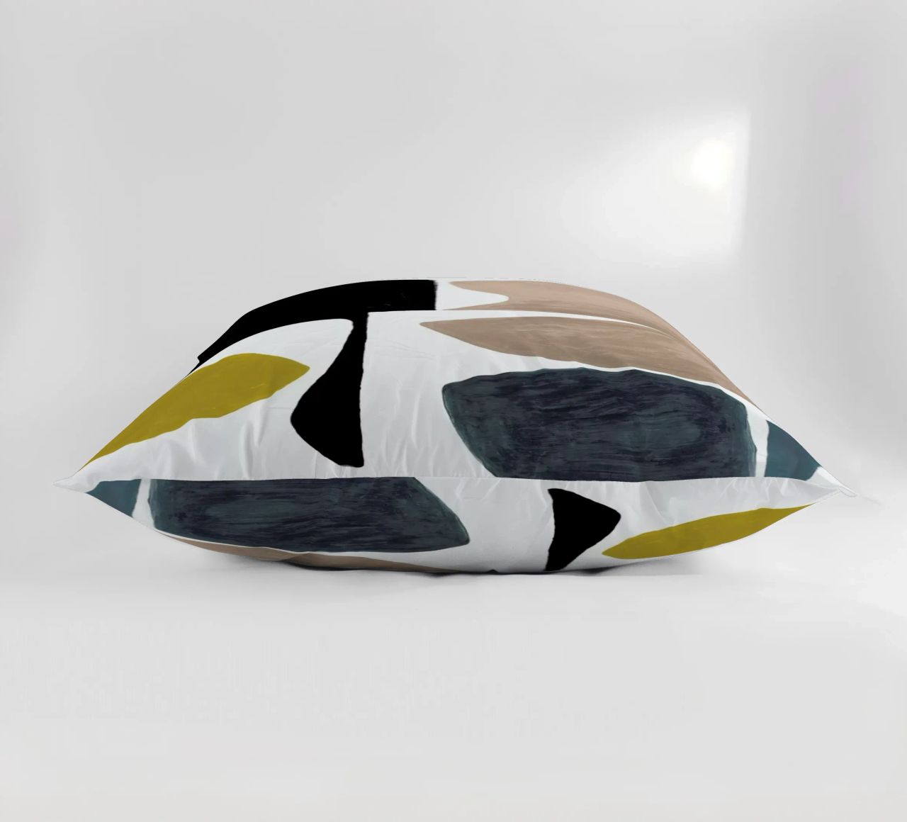 Modern Curvy Town Multi Roze coussin de Femke Zwaan