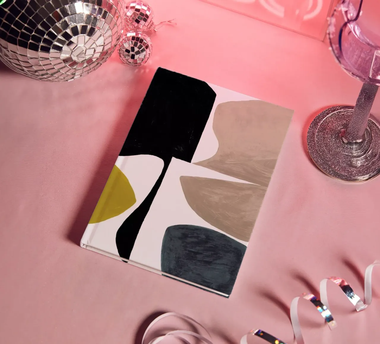 Modern Curvy Town Multi Roze diario da Femke Zwaan