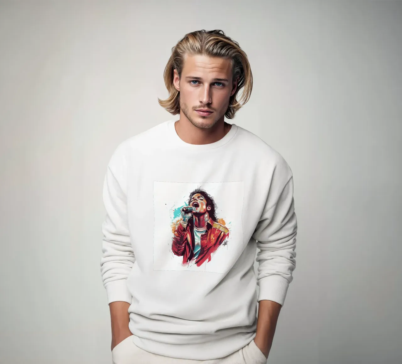 Michael Jackson (1) sweatshirt by Motivate-Today