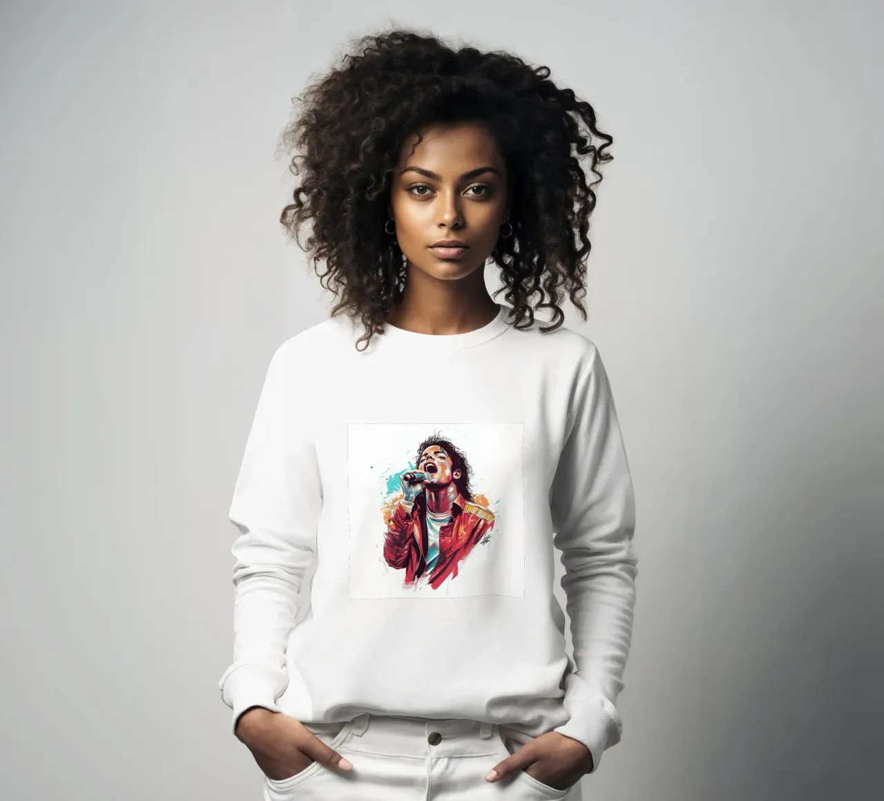 Michael Jackson (1) sweatshirt by Motivate-Today