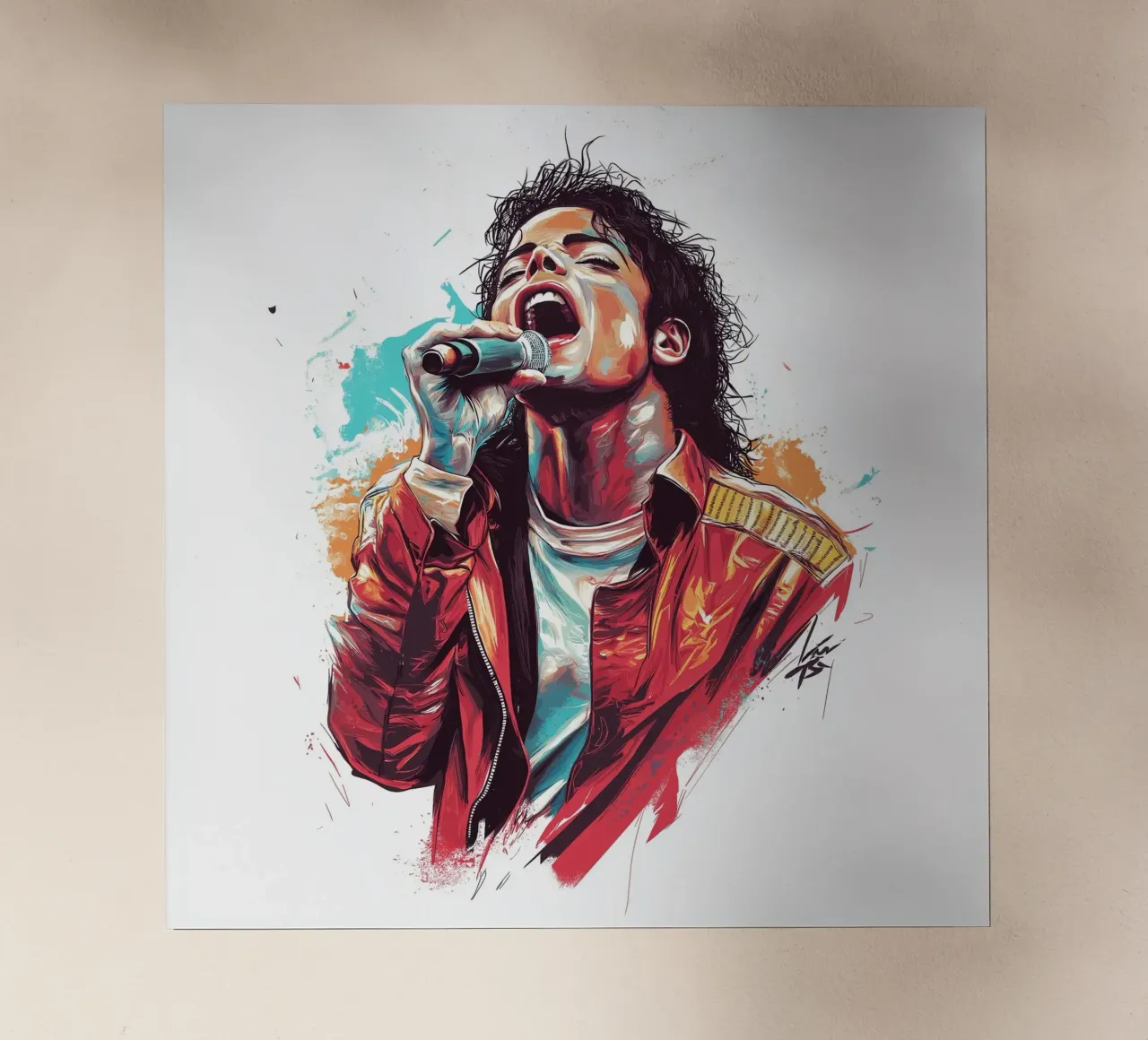 Michael Jackson (1) pellicola backlit da Motivate-Today