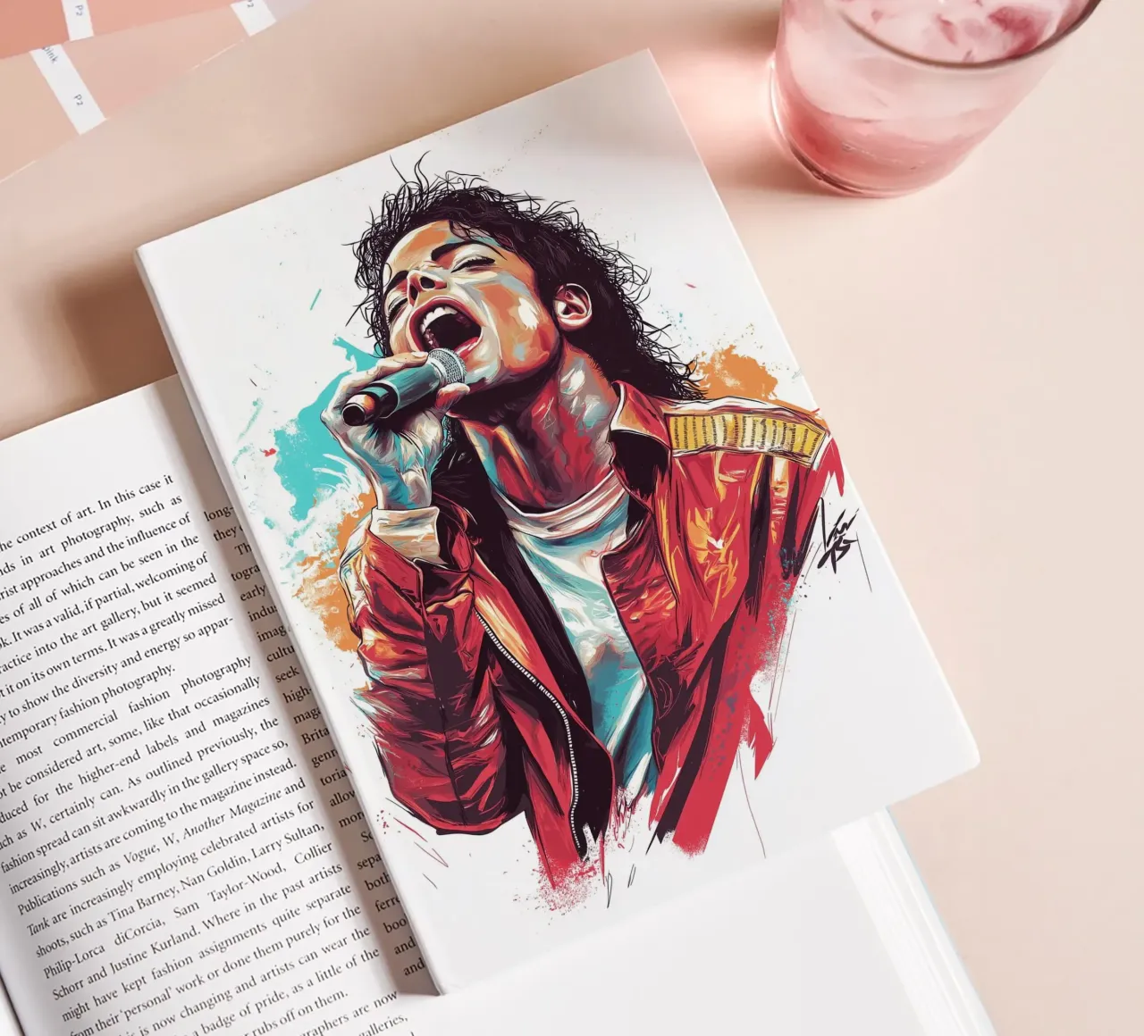 Michael Jackson (1) notebook by Motivate-Today