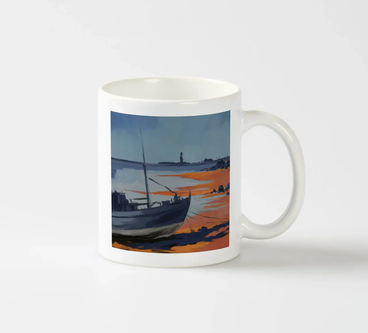 Ricordi della bassa marea tazza in ceramica da Mystic Grain
