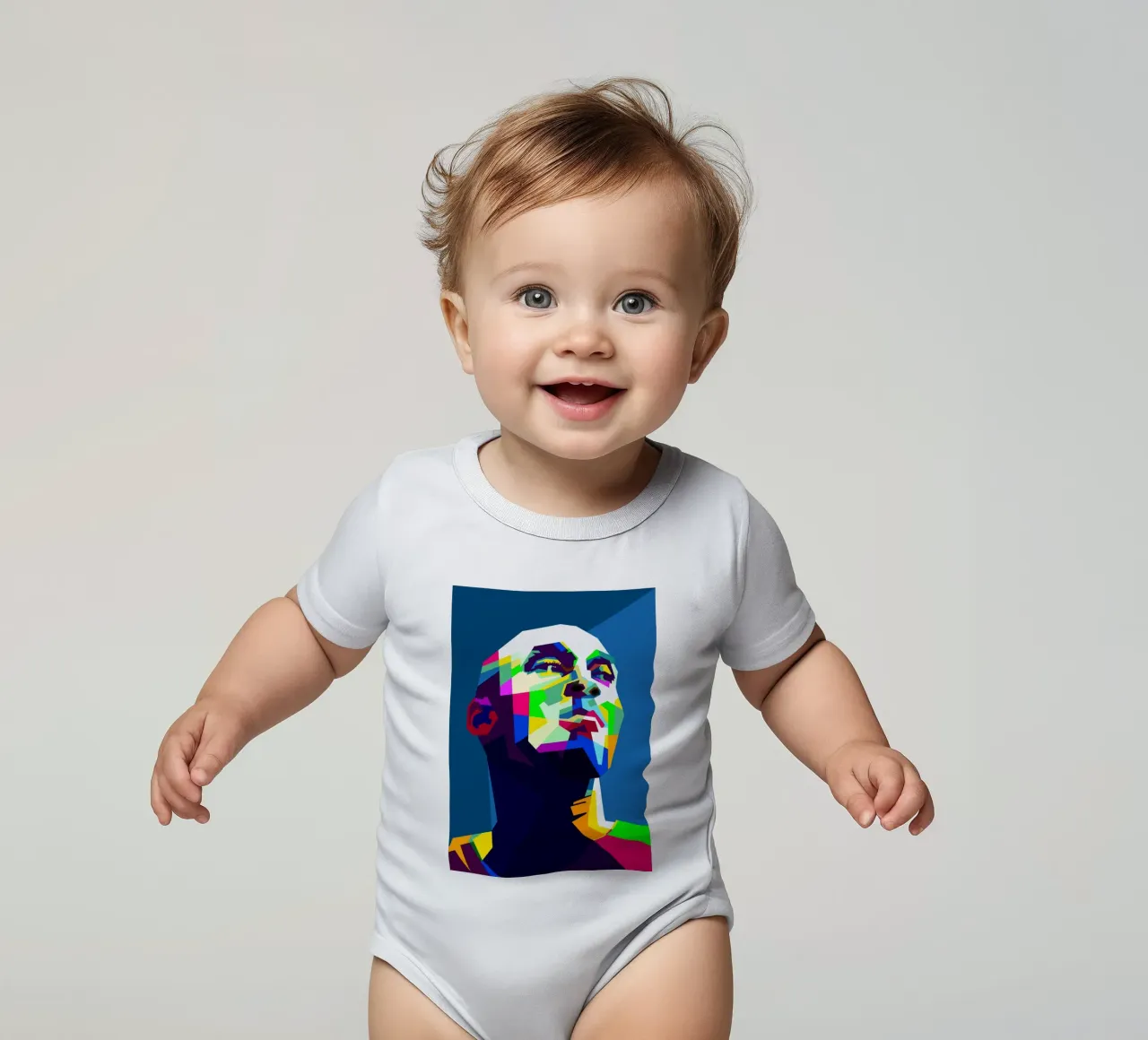 Kobe Bryant Basket WPAP Trending Now body neonato maniche corte da Artkreator
