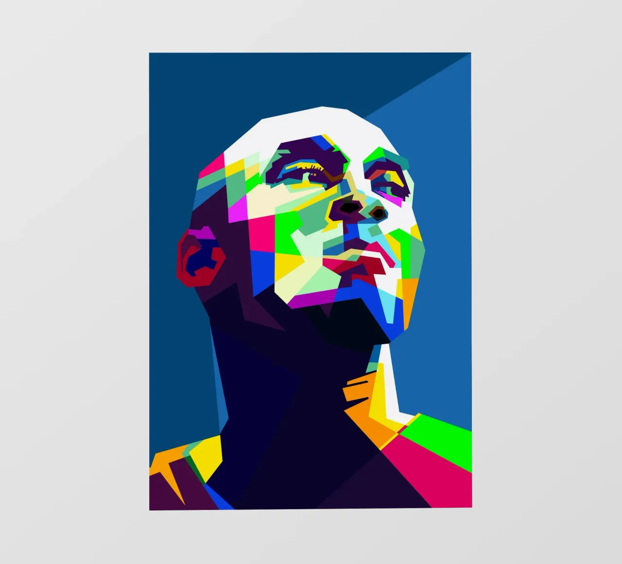 Kobe Bryant Basket WPAP Trending Now pellicola backlit da Artkreator