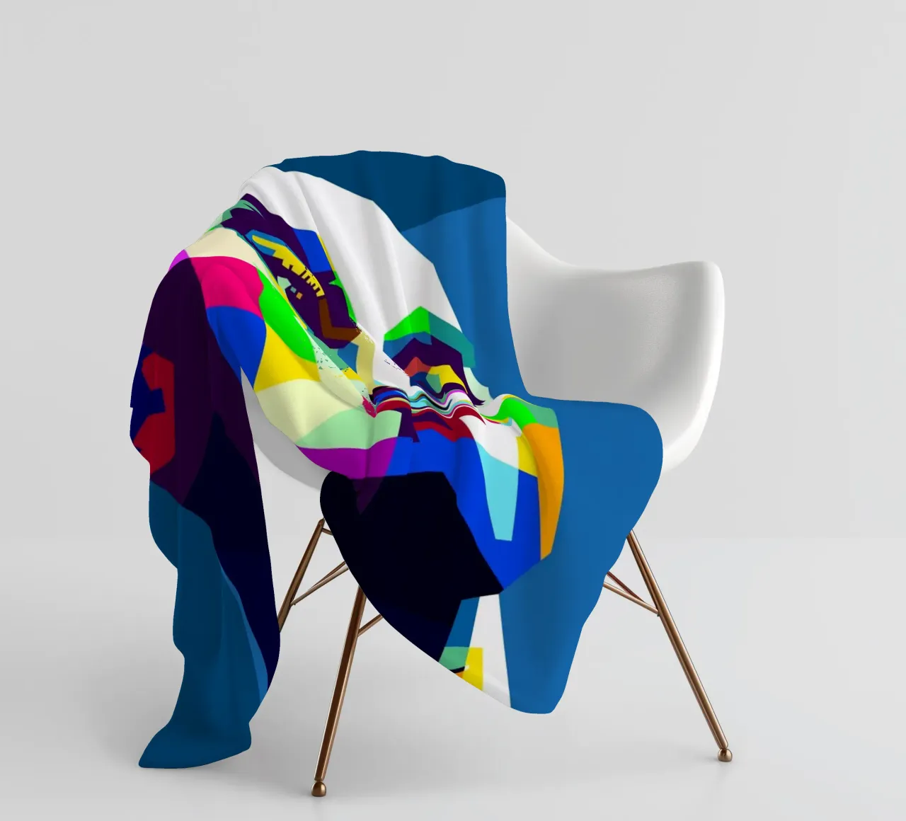 Kobe Bryant Basket WPAP Trending Now coperta in pile da Artkreator