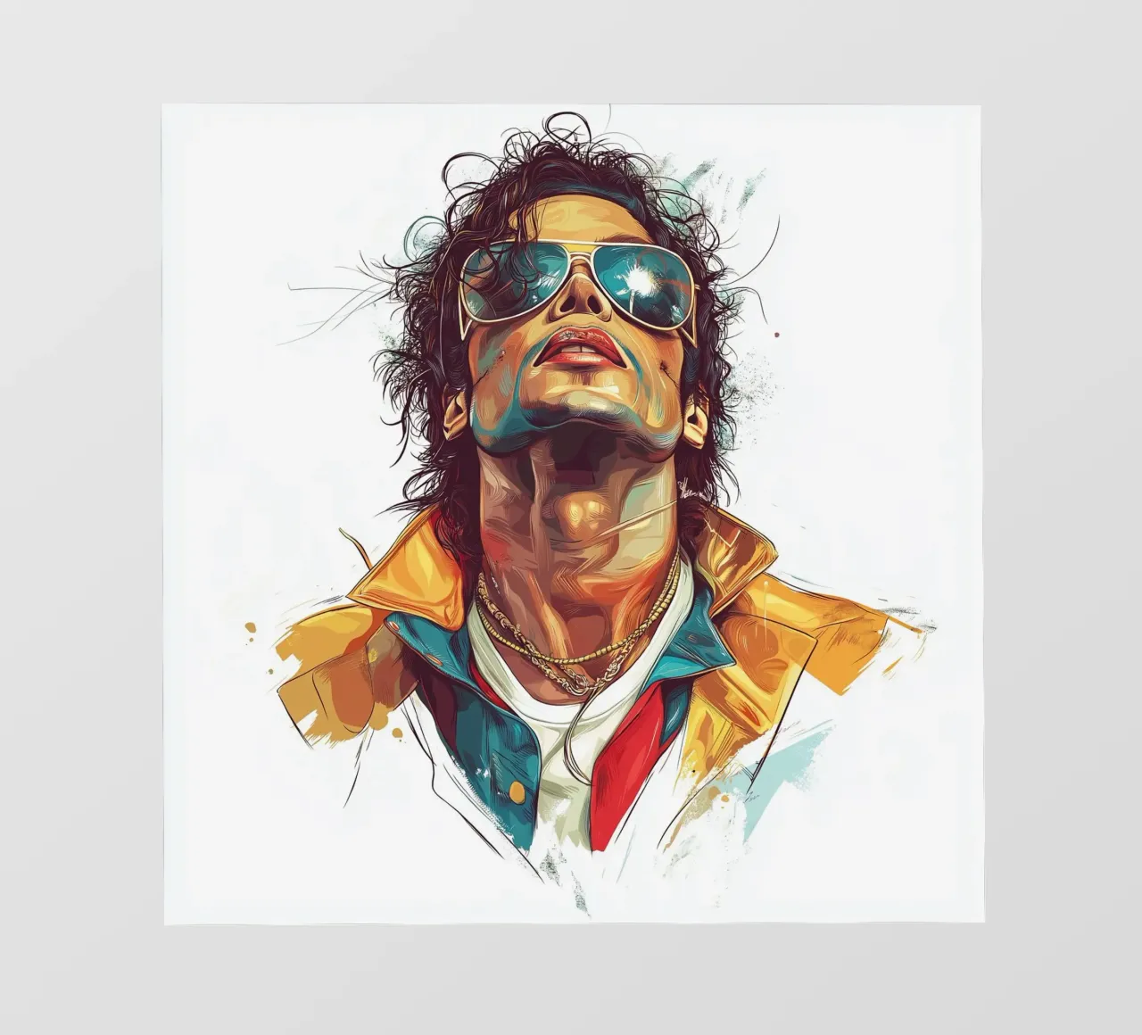 Michael Jackson (2) pellicola backlit da Motivate-Today