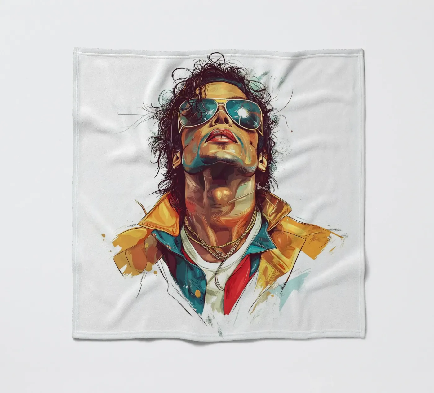 Michael Jackson (2) Fleecedecke von Motivate-Today