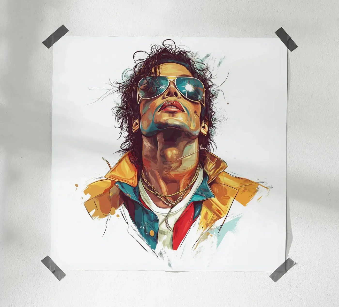 Michael Jackson (2) Poster von Motivate-Today