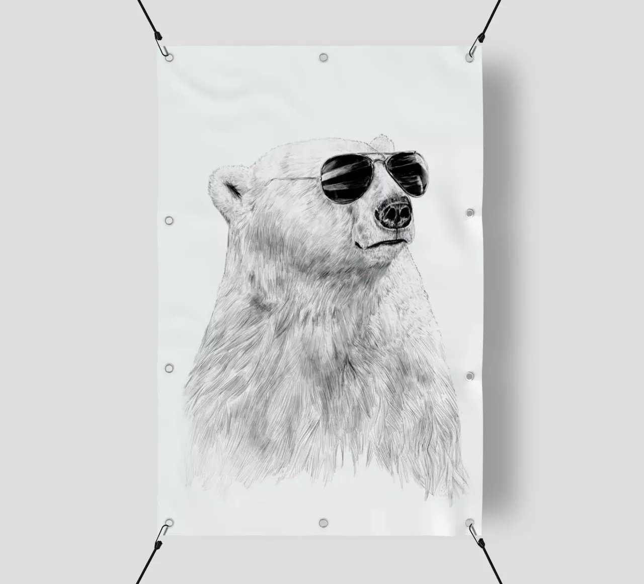 Don't Let The Sun Go Down telo in pvc da Balazs Solti