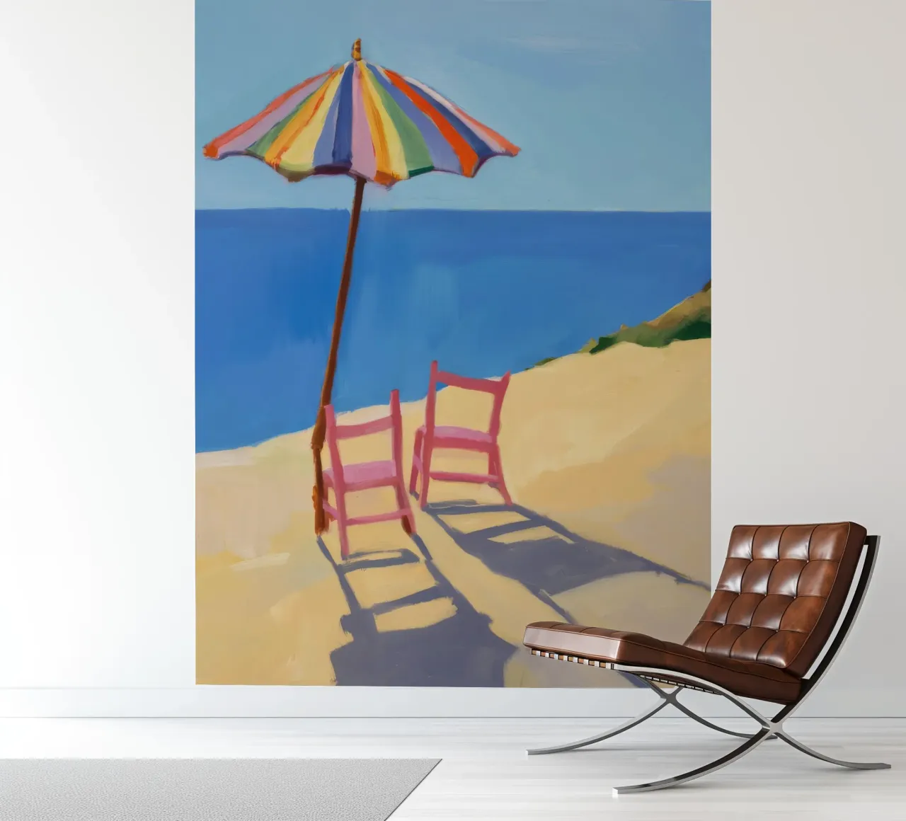 Twin Chairs View photo wallpaper by Mystic Grain