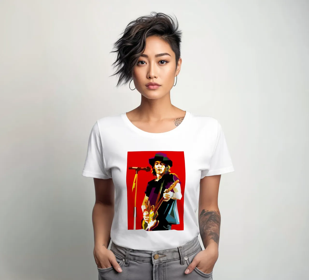 Dove va di moda Izzy WPAP ora t-shirt da donna da Artkreator