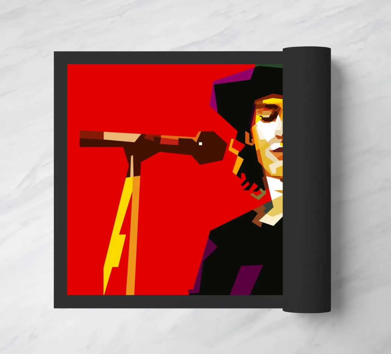 Dove va di moda Izzy WPAP ora zerbino da Artkreator