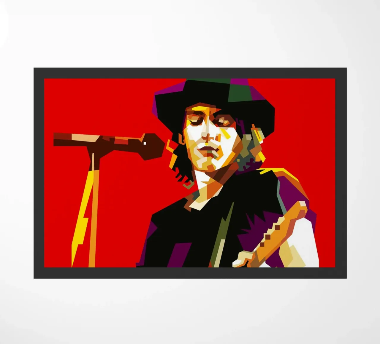 Dove va di moda Izzy WPAP ora zerbino da Artkreator