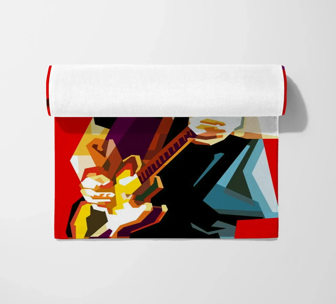 Dove va di moda Izzy WPAP ora telo mare da Artkreator