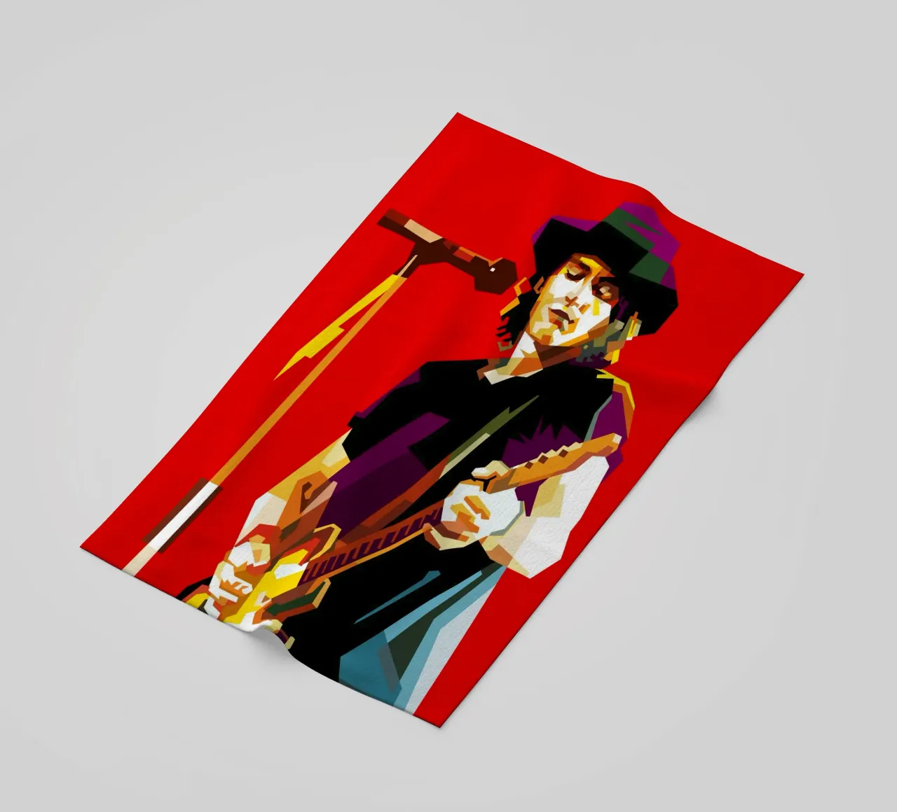 Dove va di moda Izzy WPAP ora telo mare da Artkreator