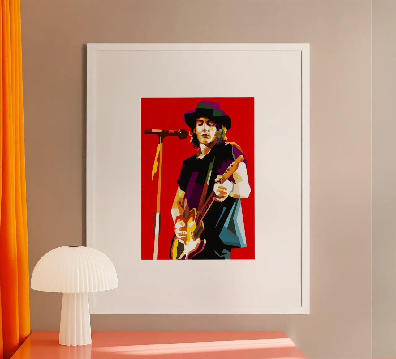 Dove va di moda Izzy WPAP ora carta hahnemühle da Artkreator