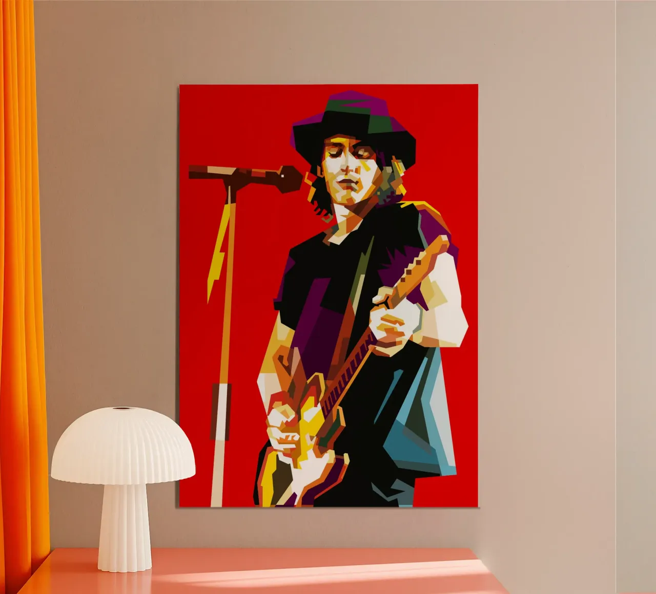 Dove va di moda Izzy WPAP ora carta hahnemühle da Artkreator