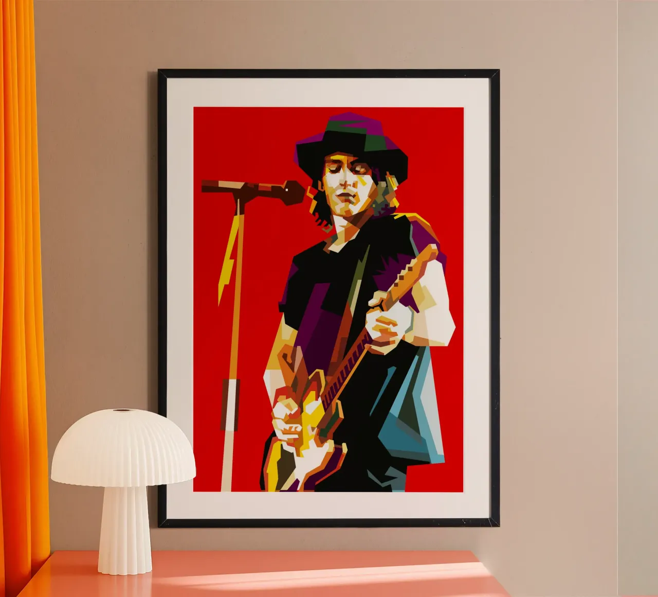 Dove va di moda Izzy WPAP ora carta hahnemühle da Artkreator