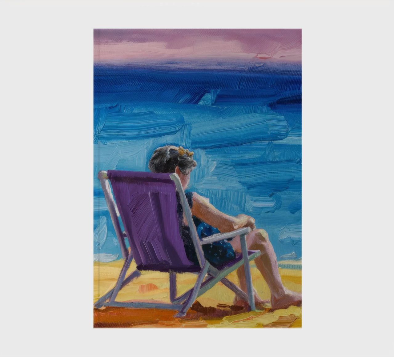 Seaside Reading Pause notebook by Mystic Grain