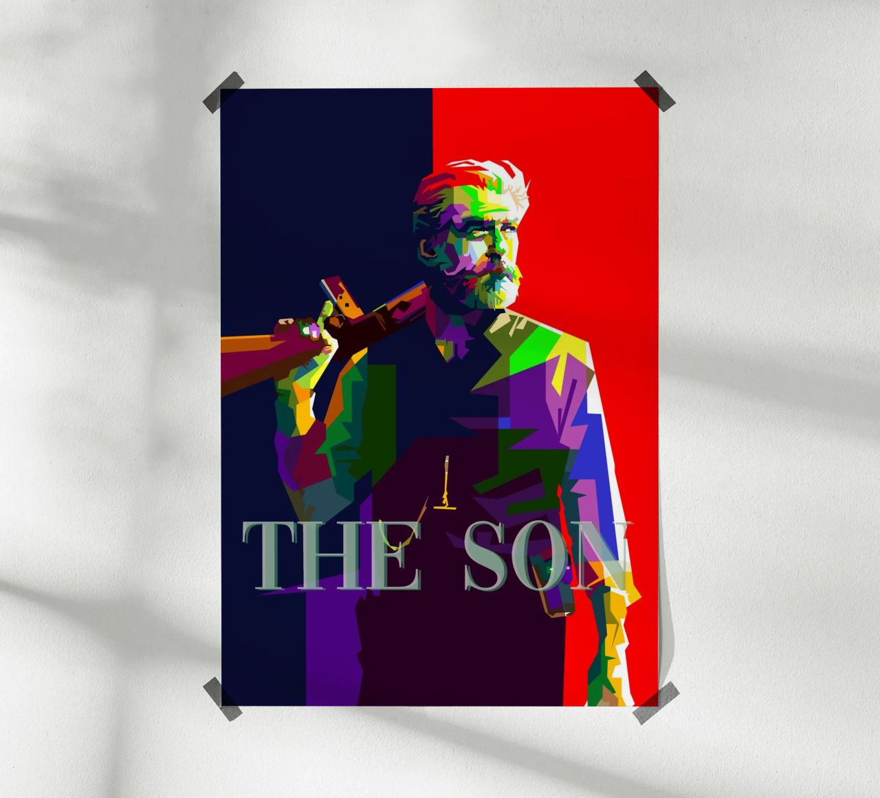 Pierce Brosnan Actor de cine WPAP Trending Now poster de Artkreator