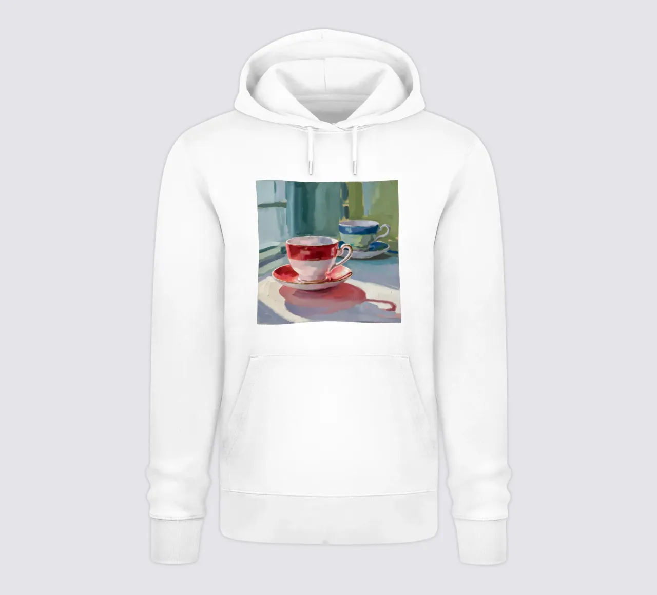 Taza de té Red Stripe sudadera con capucha de Mystic Grain