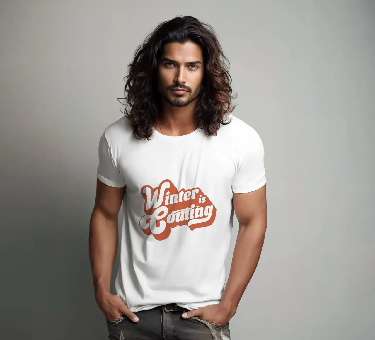 L'inverno sta arrivando t-shirt da Gunawan Rb