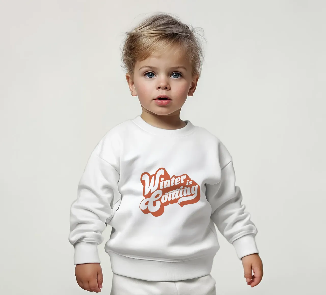 L'inverno sta arrivando felpa neonato da Gunawan Rb