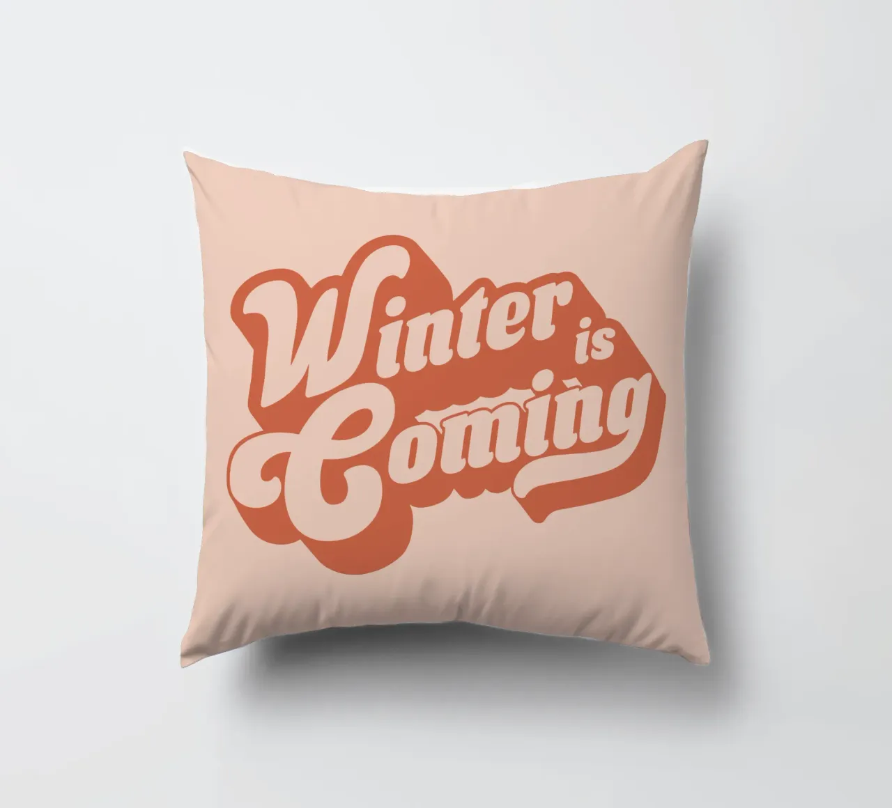 L'inverno sta arrivando cuscino da Gunawan Rb