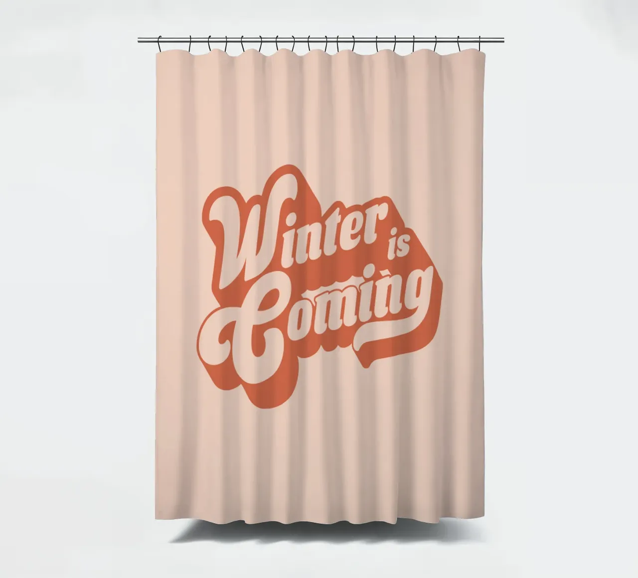 L'inverno sta arrivando tenda da doccia da Gunawan Rb
