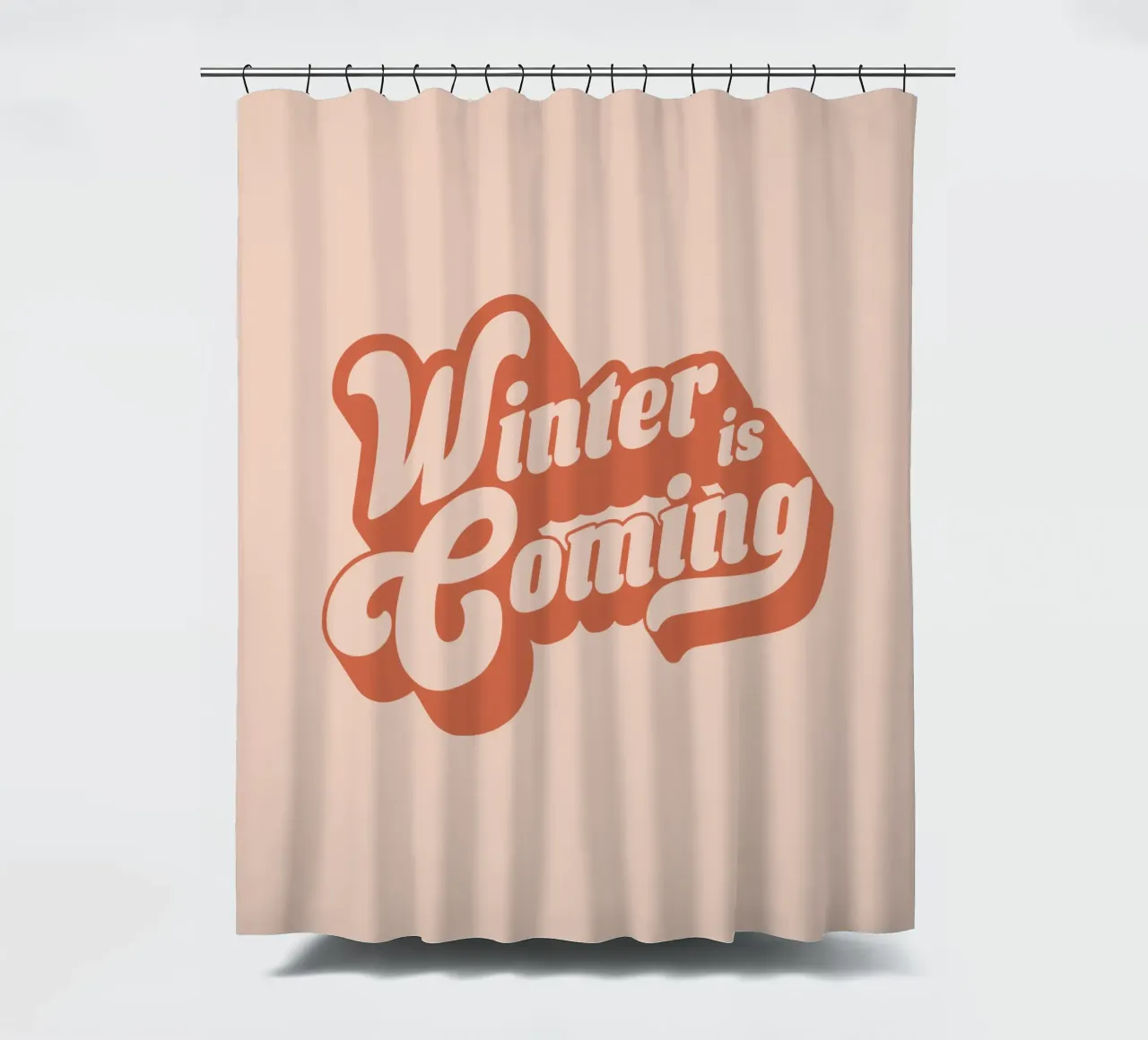 L'inverno sta arrivando tenda da doccia da Gunawan Rb