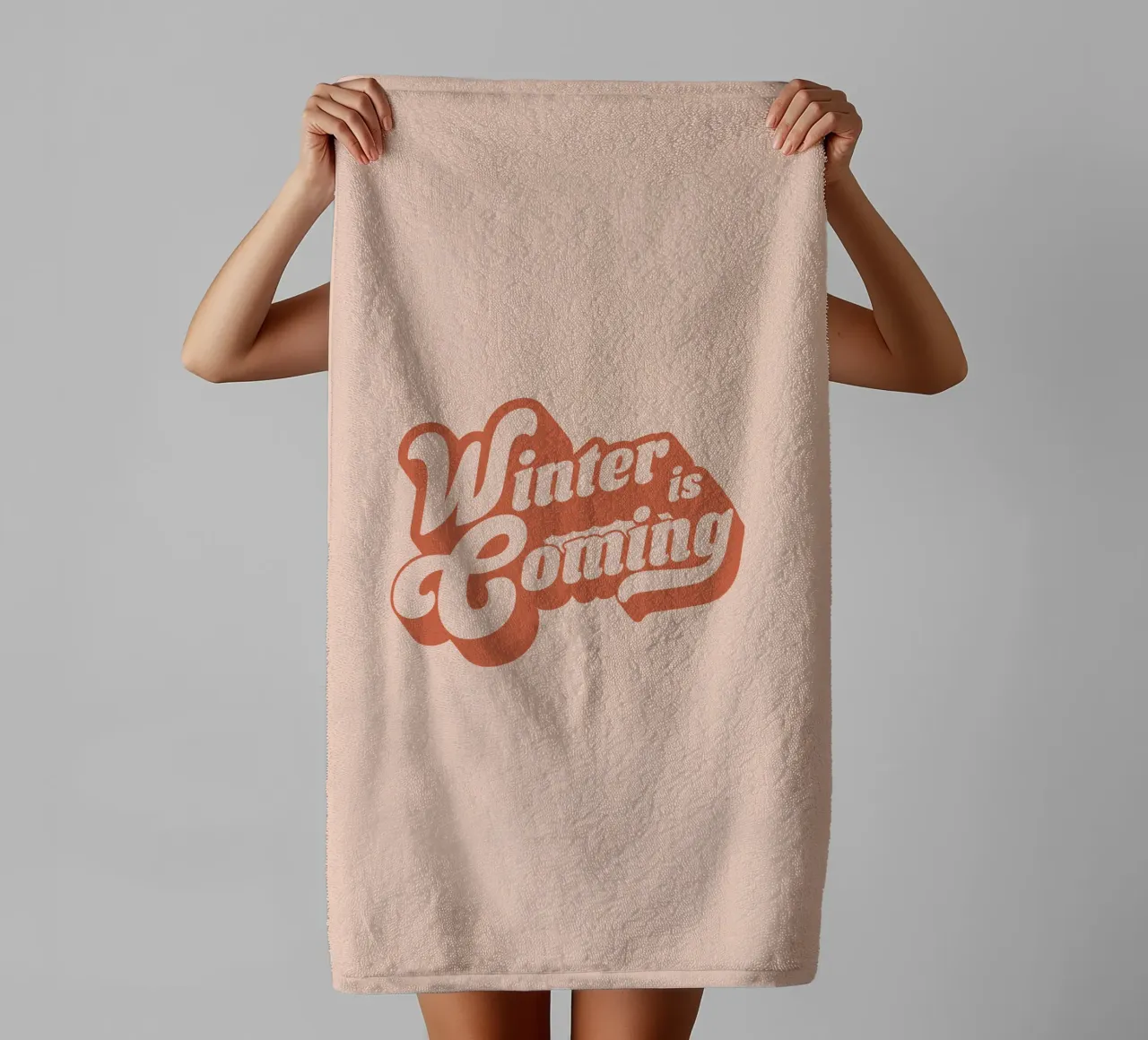 L'inverno sta arrivando asciugamano da bagno da Gunawan Rb