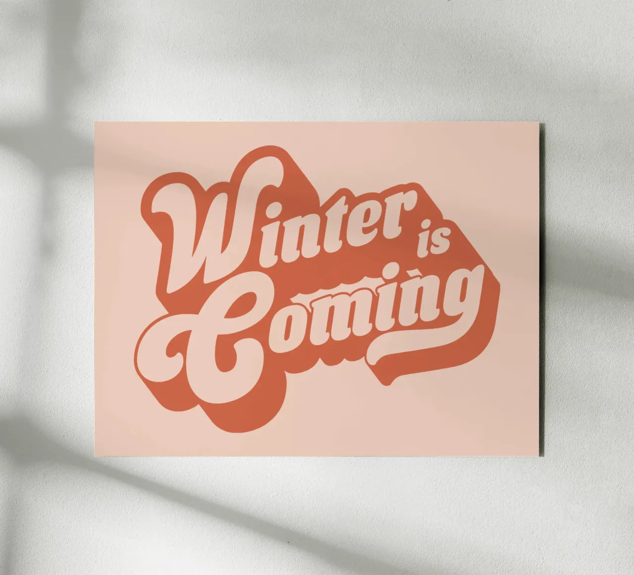 L'inverno sta arrivando alluminio dibond da Gunawan Rb