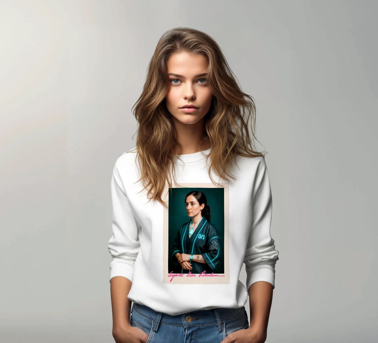 Ada Lovelace – Code & Circuit sweatshirt by CNTRL