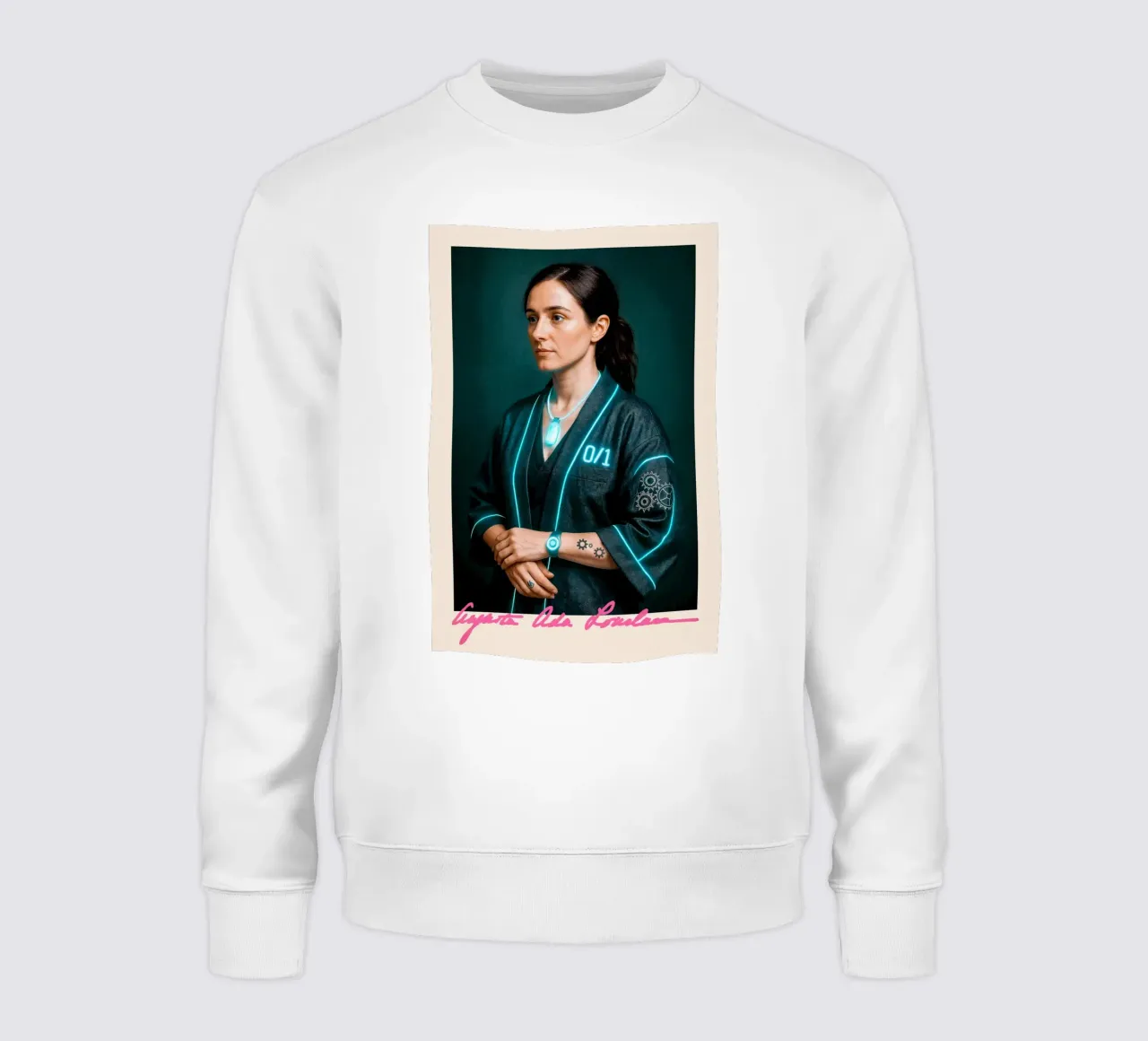 Ada Lovelace – Code & Circuit sweatshirt by CNTRL