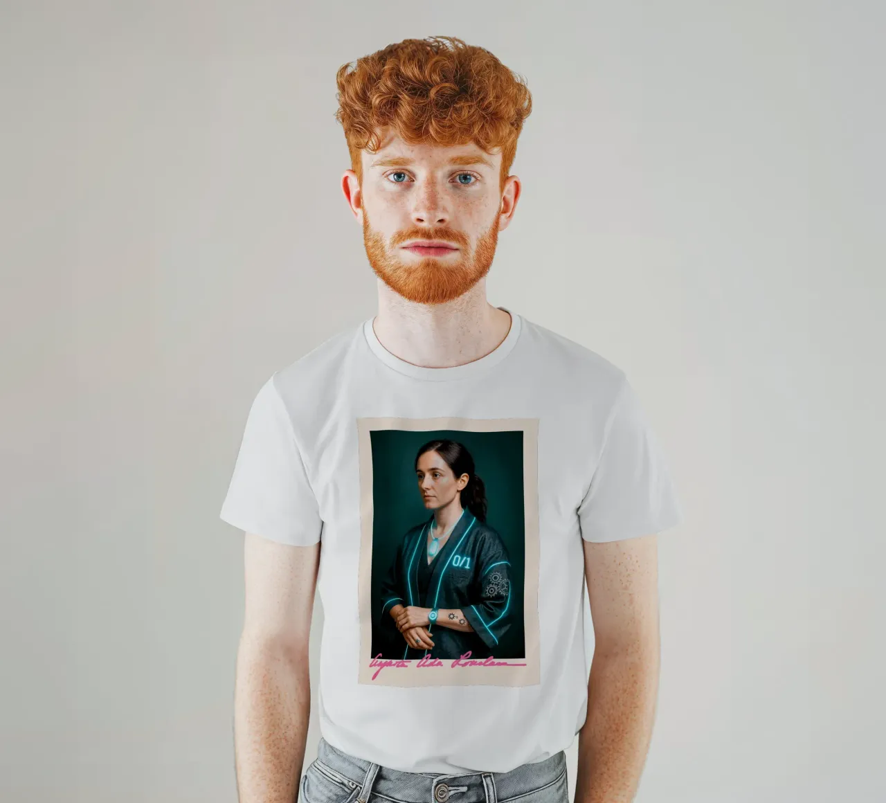 Ada Lovelace – Code & Circuit t-shirt de CNTRL