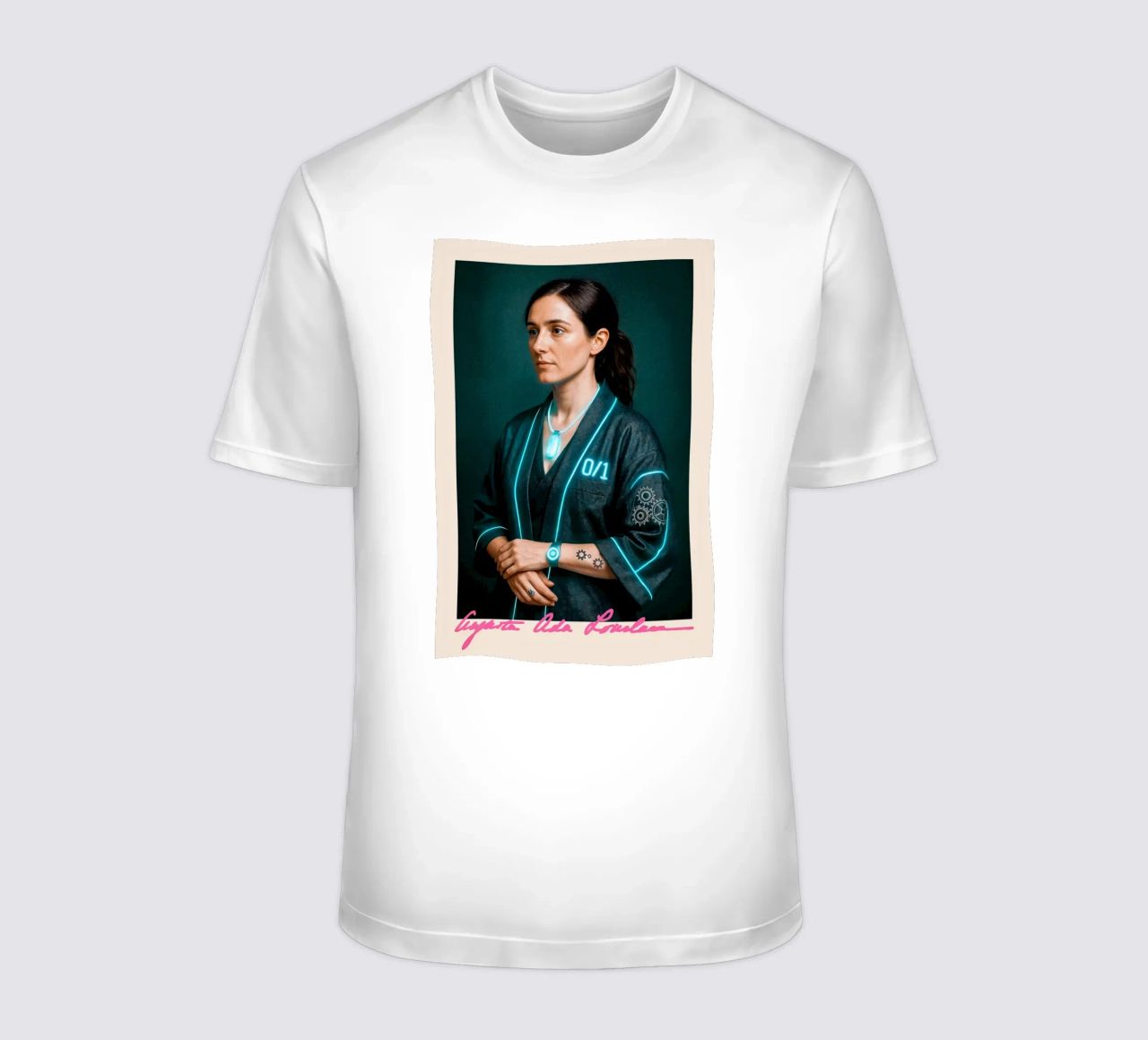 Ada Lovelace – Code & Circuit t-shirt by CNTRL