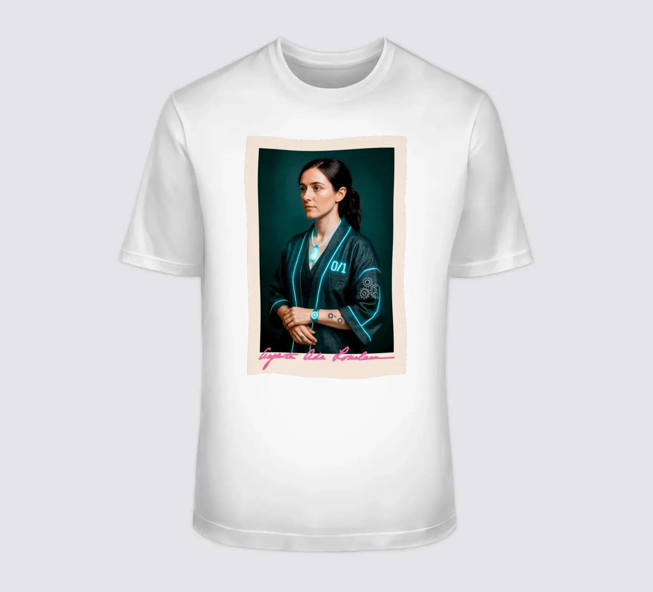 Ada Lovelace – Code & Circuit t-shirt de CNTRL