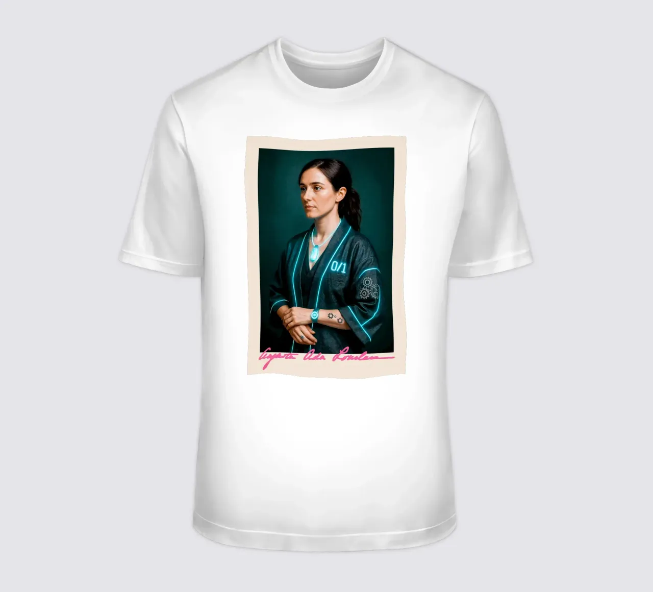 Ada Lovelace – Code & Circuit T-Shirt von CNTRL