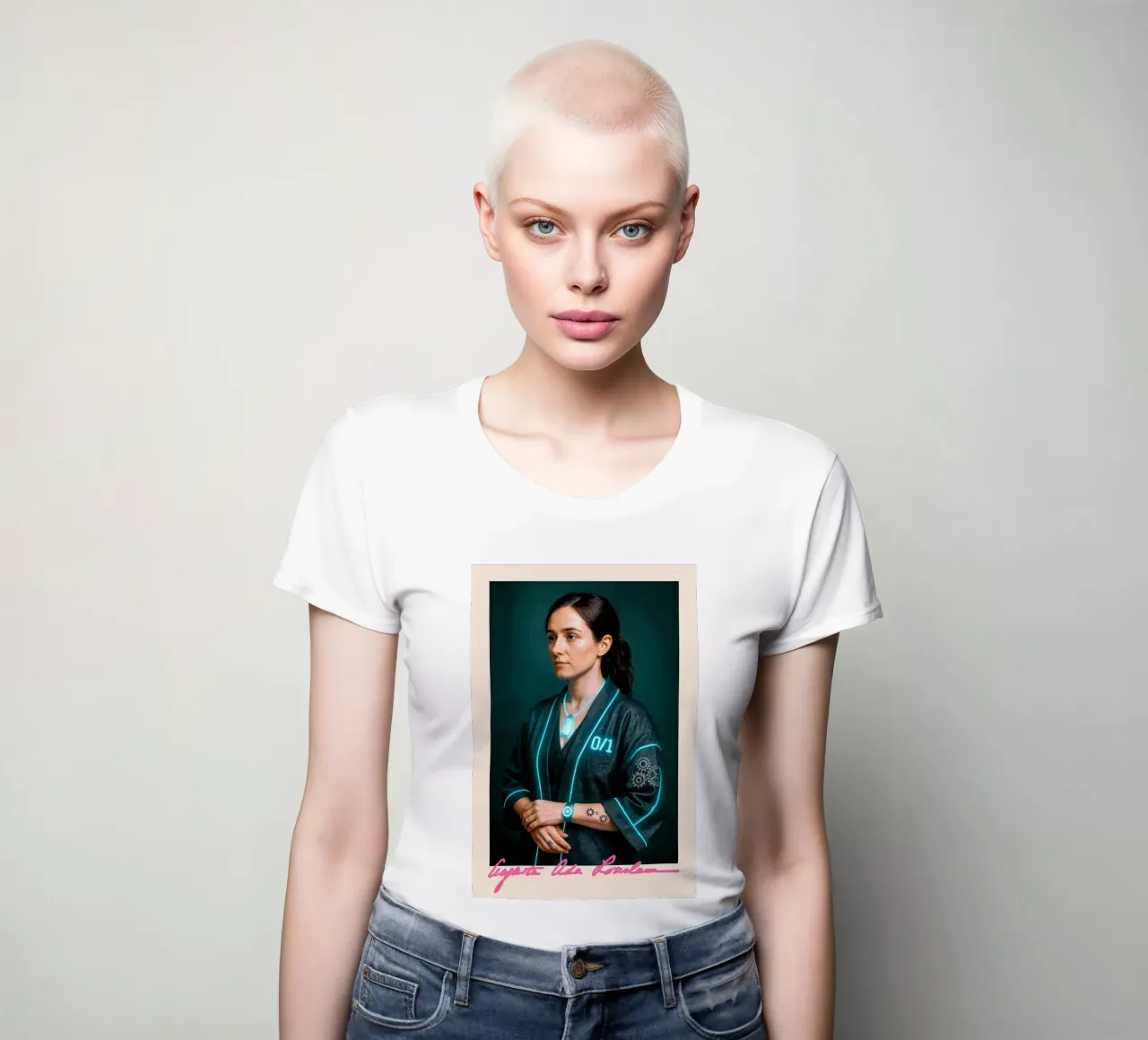 Ada Lovelace – Code & Circuit t-shirt da donna da CNTRL