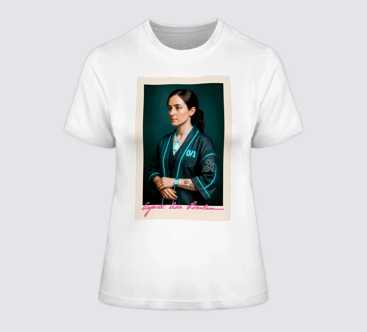 Ada Lovelace – Code & Circuit t-shirt da donna da CNTRL