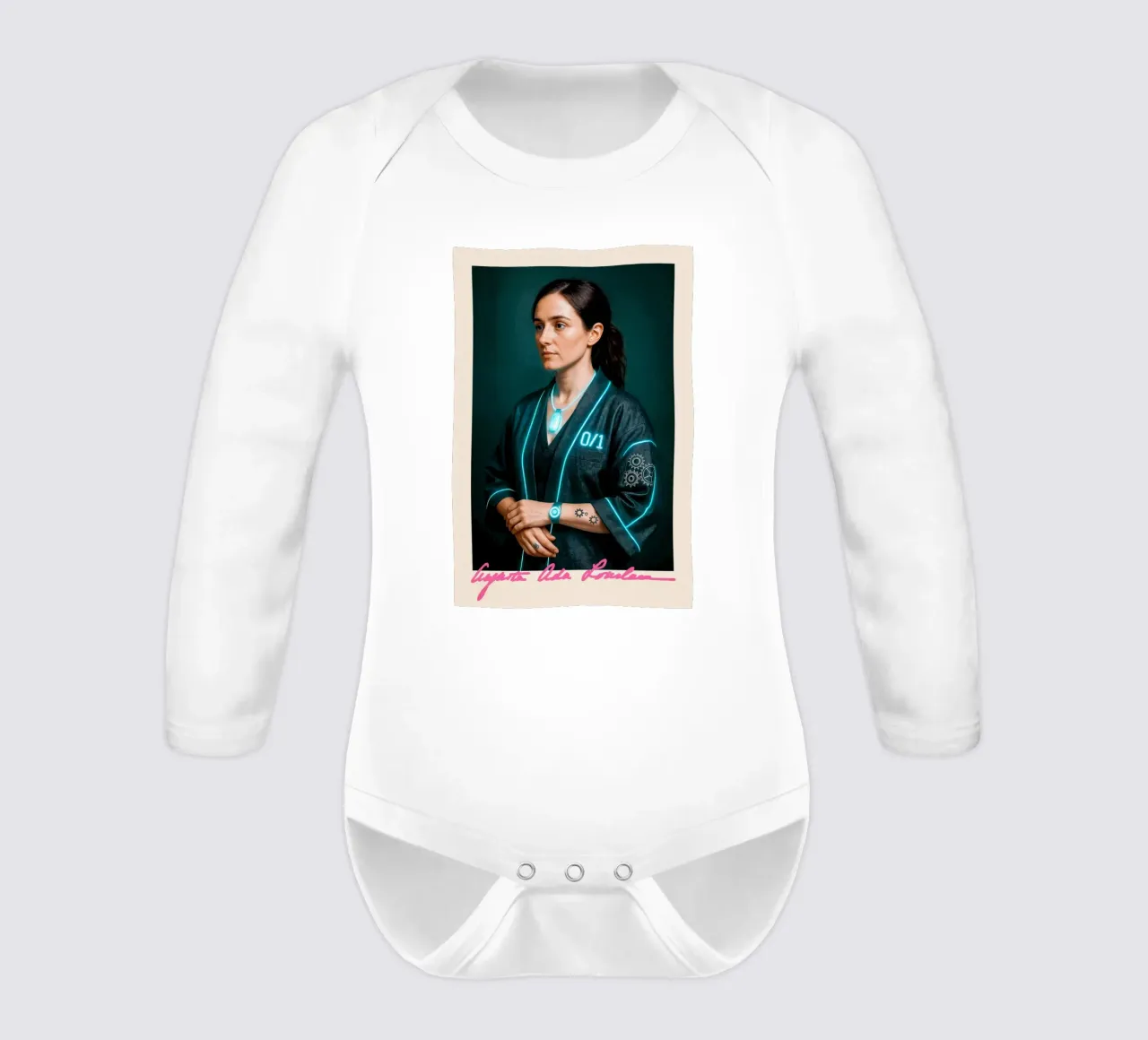 Ada Lovelace – Code & Circuit body manches longues de CNTRL