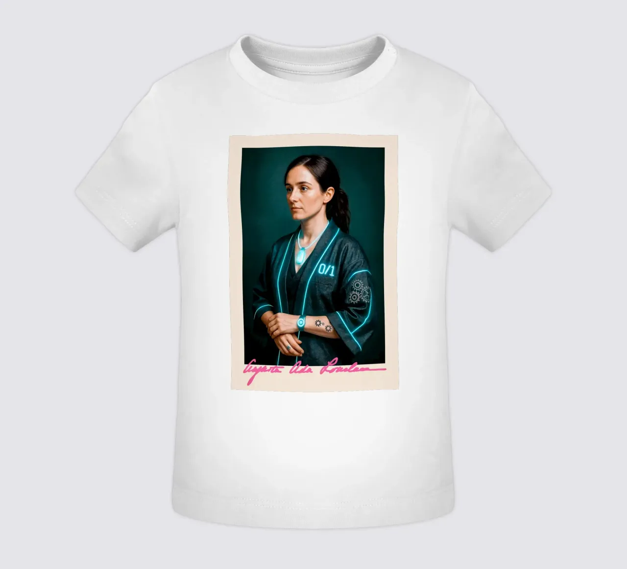 Ada Lovelace – Code & Circuit maglietta neonato da CNTRL